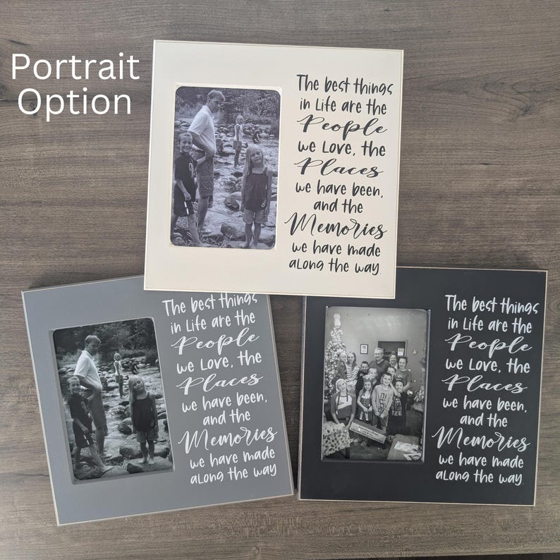 Friend Photo Frame for Family Vacation | Best Friend 4x6 Picture Best ...