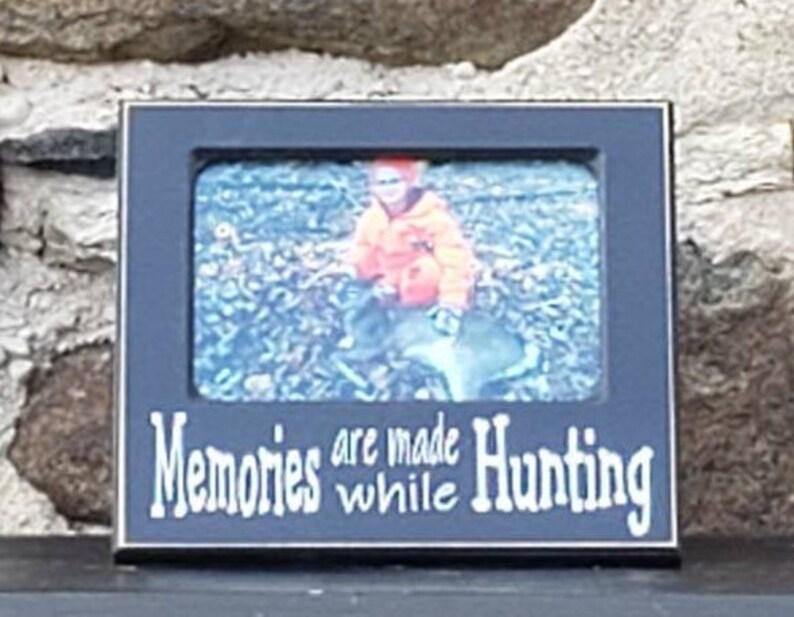 Hunting Picture Frame Dad Hunting Gift First Hunt First Etsy