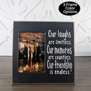 Bridesmaid Frame For 4x6 Portrait Picture | Best Friend Photo Frame | Maid of Honor Gift Box Idea