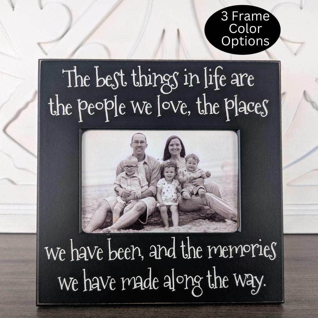 Friend Photo Frame for Family Vacation | Best Friend 4x6 Picture Best ...