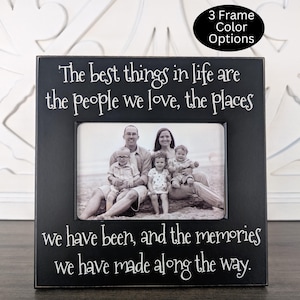 Best Things In Life Friend Photo Frame Gift Idea For Family Vacation Frame For Best Friend Birthday Gift Idea Housewarming New Home Gift