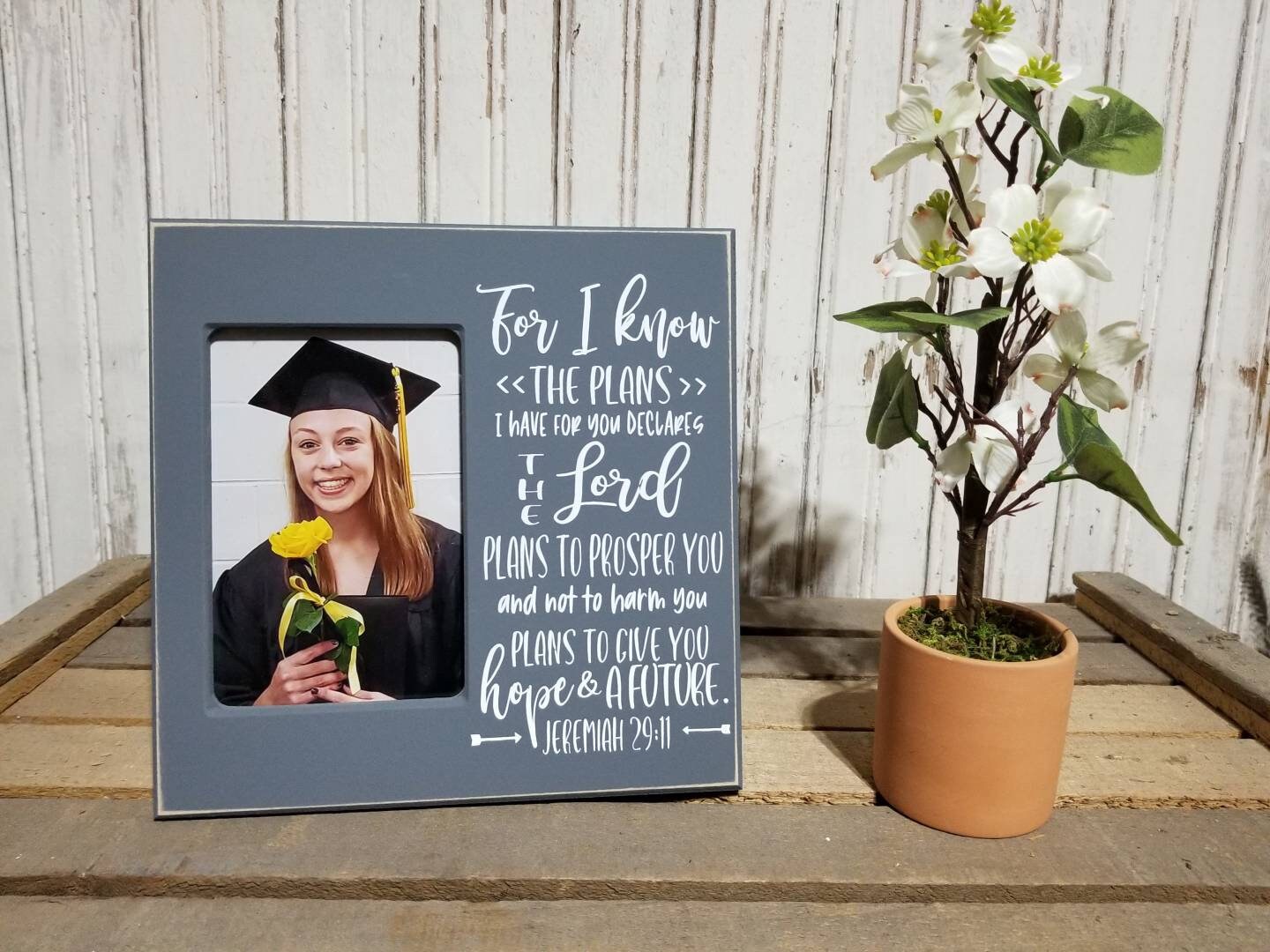 Custom Graduation Photo Frame Class of 2021 Frame For I know Etsy