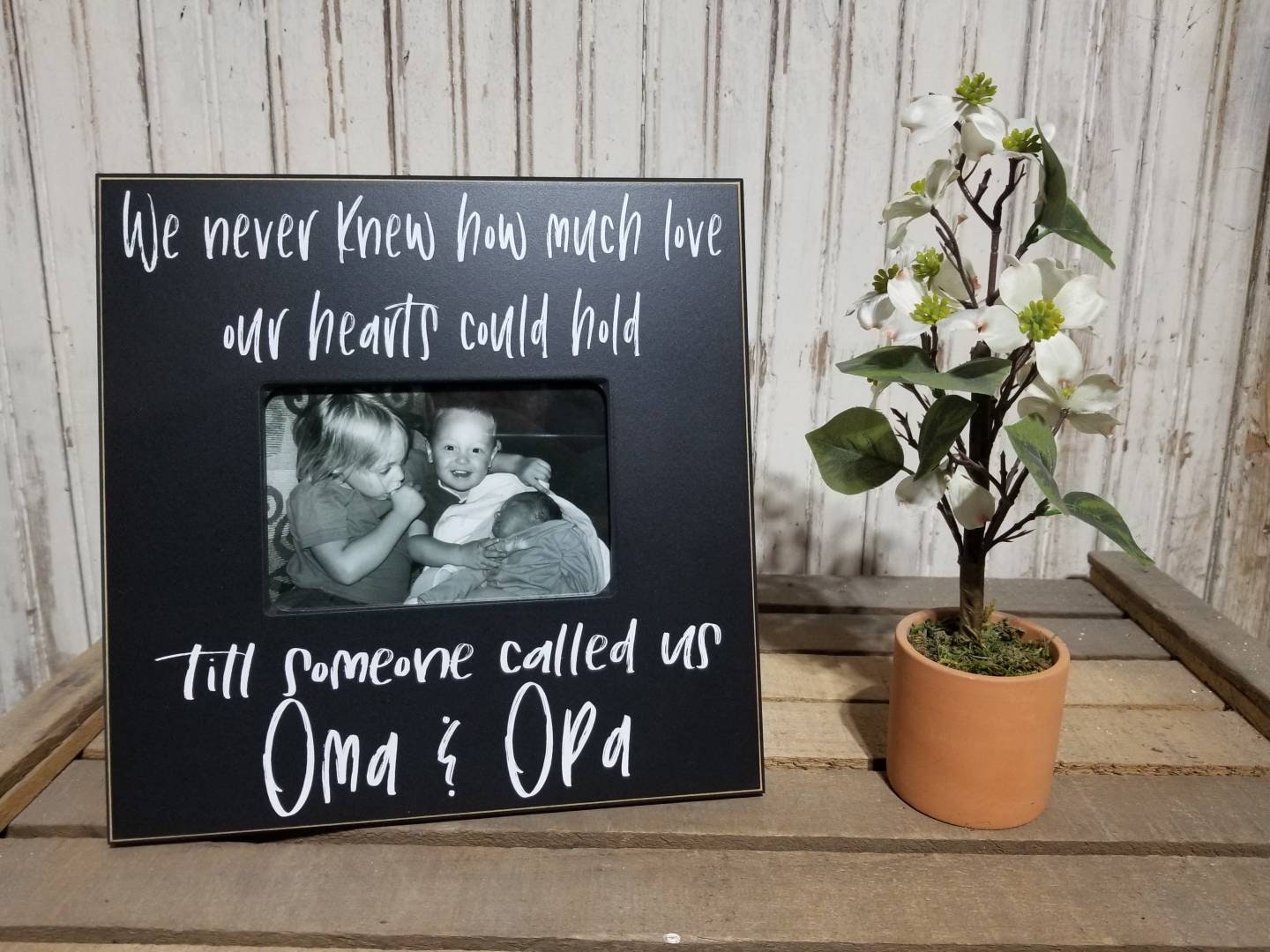 Oma and Opa Picture Frame German Grandparent 4x6 Photo Frame picture