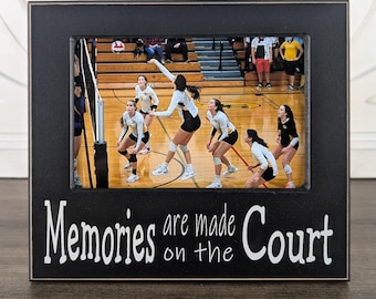 Marco de fotos de voleibol Regalo para la noche de los mayores Club de voleibol Premio de reconocimiento al equipo Soporte de exhibición Soporte de mesa Jugador de tenis