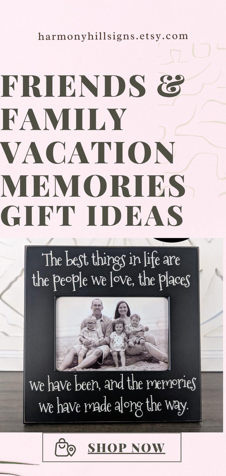 Friend Photo Frame for Family Vacation | Best Friend 4x6 Picture Best ...
