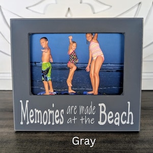 Family Beach Trip Picture Frame Beach Mom Vacation Gift Idea Girls Trip Photo Frame Gift Beach Home Decor