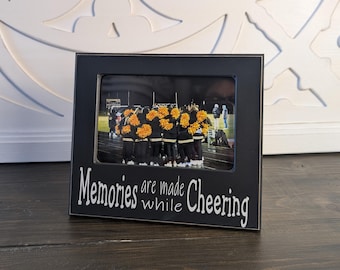 Regalo para la noche de las animadoras mayores Marco de fotos del equipo de animadoras Canasta de regalo de los Nacionales Artículo de agradecimiento del entrenador