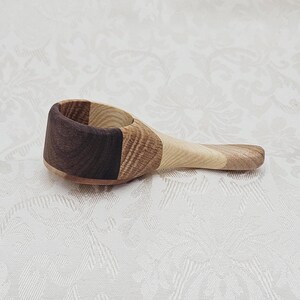 wood coffee scoop, tea measure