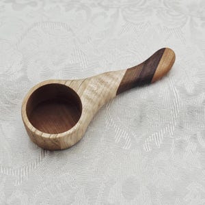 wood coffee scoop, tea measure