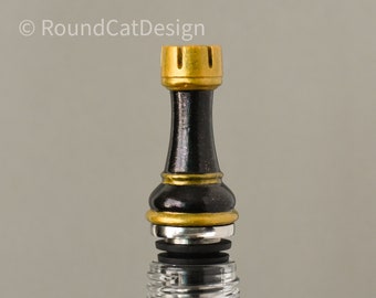 Don’t put this Rook in the corner!! Handmade chess Rook bottle stopper.