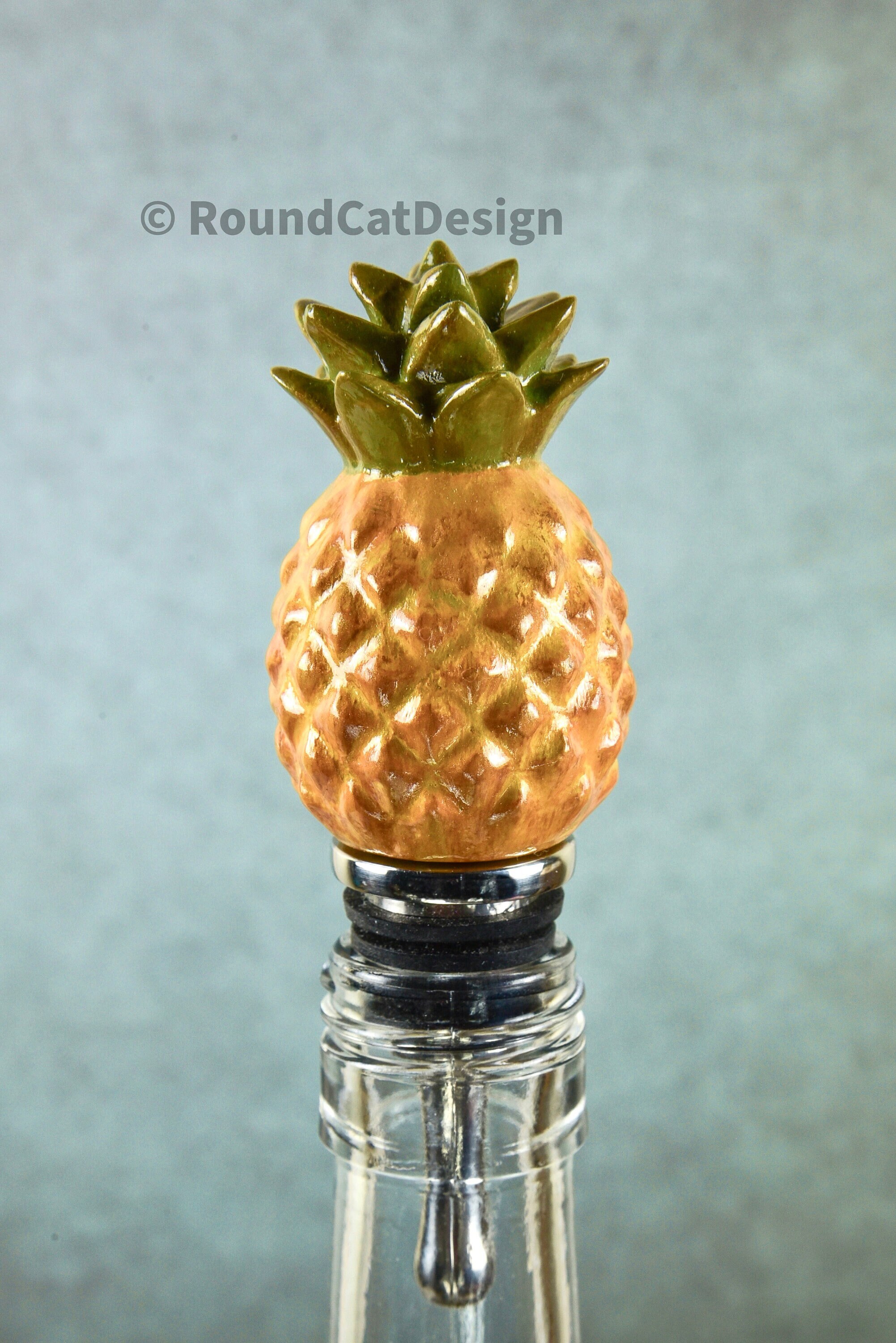 Pineapple wine cork holder sale
