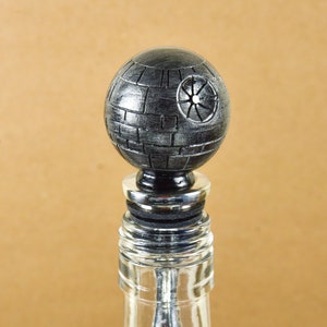 Death Star bottle stopper.