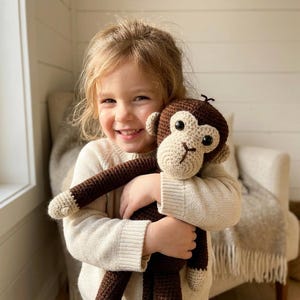 MACACO DO AMOR | Padrão de Crochê | Download Instantâneo em PDF