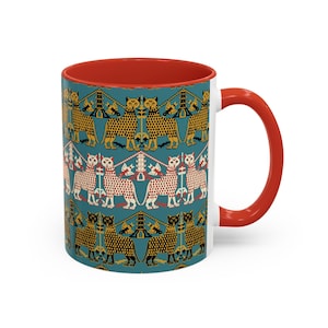 Persian Cheetahs Coffee Mug Two-Tone Ceramic Mug