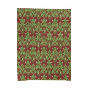 Middle Ages Decor Christmas Velveteen Plush Blanket