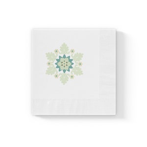 Pompeii Italia White Coined Napkins