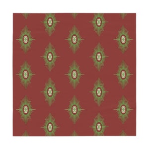 Middle Ages Decor Christmas Tablecloth