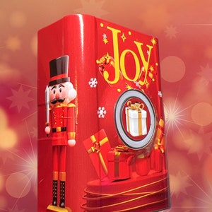 Nut Cracker Faceplate Vinyl Wrap for Ring Video Doorbell verision 2, 3 or 4 | Faceplate Wrap for ring | Christmas Vinyl Wrap waterproof
