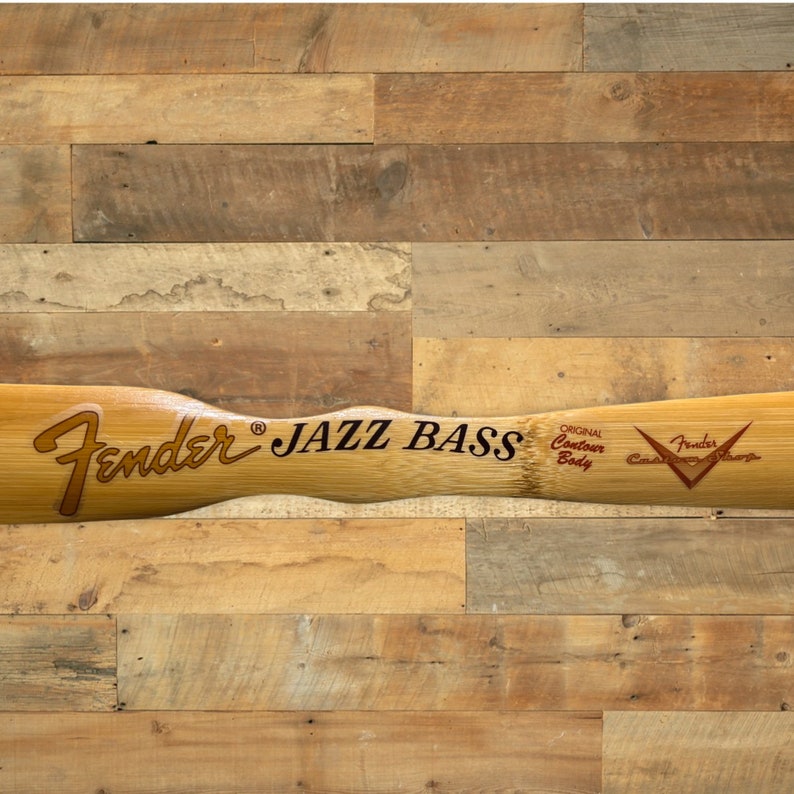 Fender Bass Jazz Headstock Logo Sticker Clear Matte Vinyl Etsy