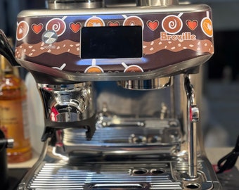 Breville Expresso Touch Vinilo Wrap Calcomanías, Conjunto de 2 calcomanías de vinilo