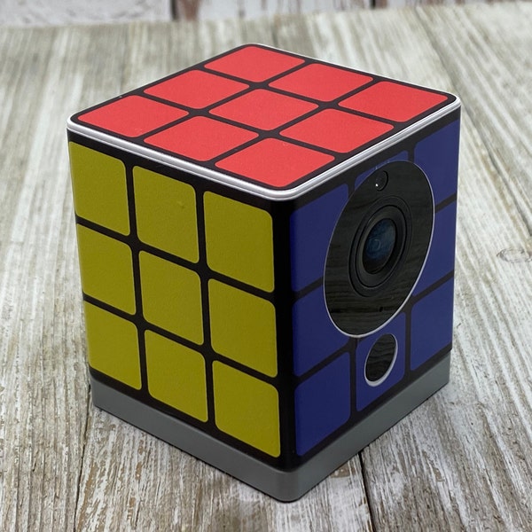 Three-Piece Rubik's iSkinWrap for Wyze Camera, Wyze Camera Skin. Protects Your Cameras. Easy to apply and remove. For the original Wyze Cam.