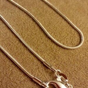 Sterling Silver snake chain