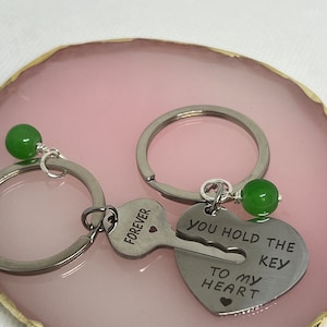 You hold the key to my heart forever keychain