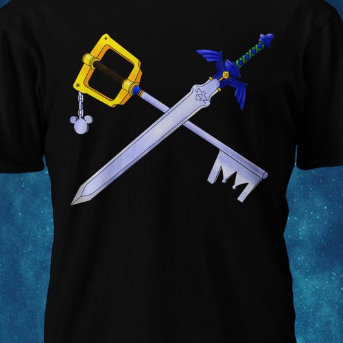 Tshirt - Kingdom Hearts and Legend of Zelda Blades