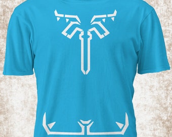 light blue satin shirt