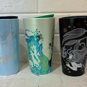 Retired Starbucks Siren Travel Mugs