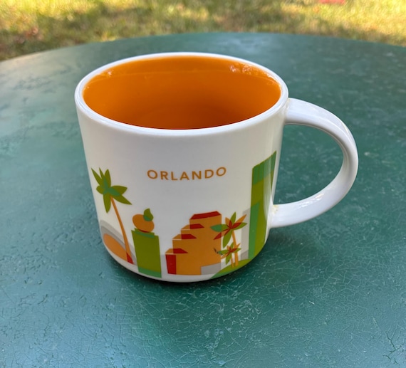 Starbucks 2015 "you Are Here" Retired Orlando Mug - Etsy Israel