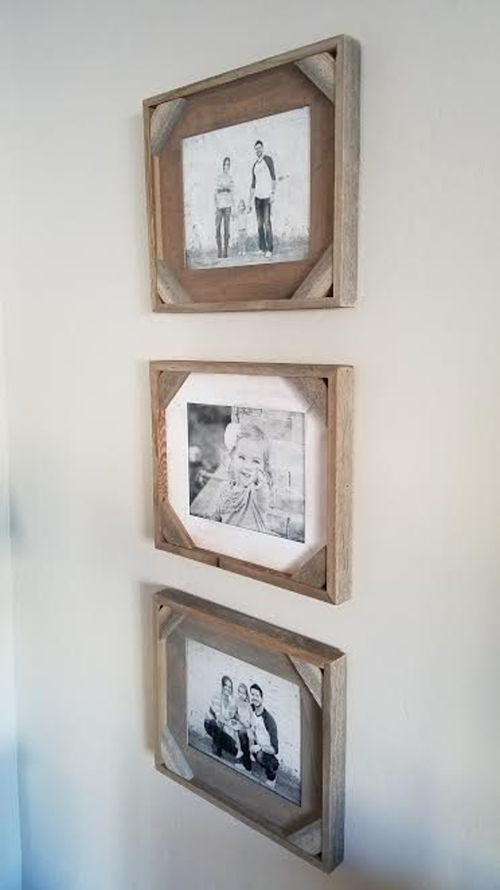 Rustic Cornerblock Frames - Etsy
