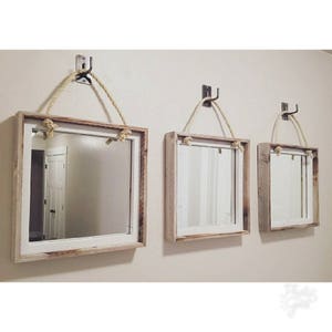 Set of 3 mirrors
