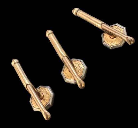 Krementz Tuxedo Cufflinks and Stud Set; 8 Pieces - image 11