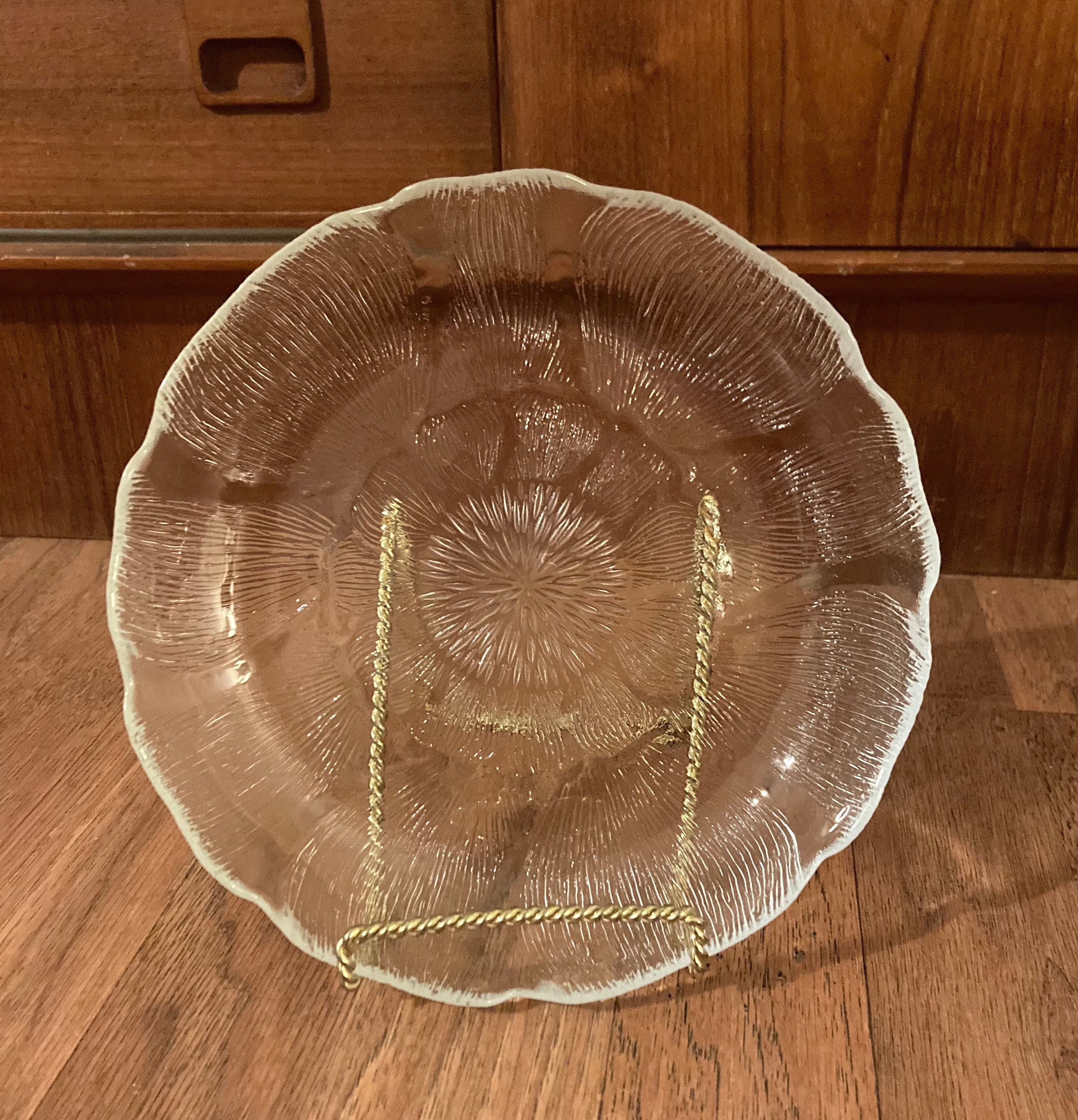 Arcoroc Fleur Glass Salad Plates Set Of 6 Etsy Arcoroc Fleur Glass Salad Plates Set Of 6 Etsy