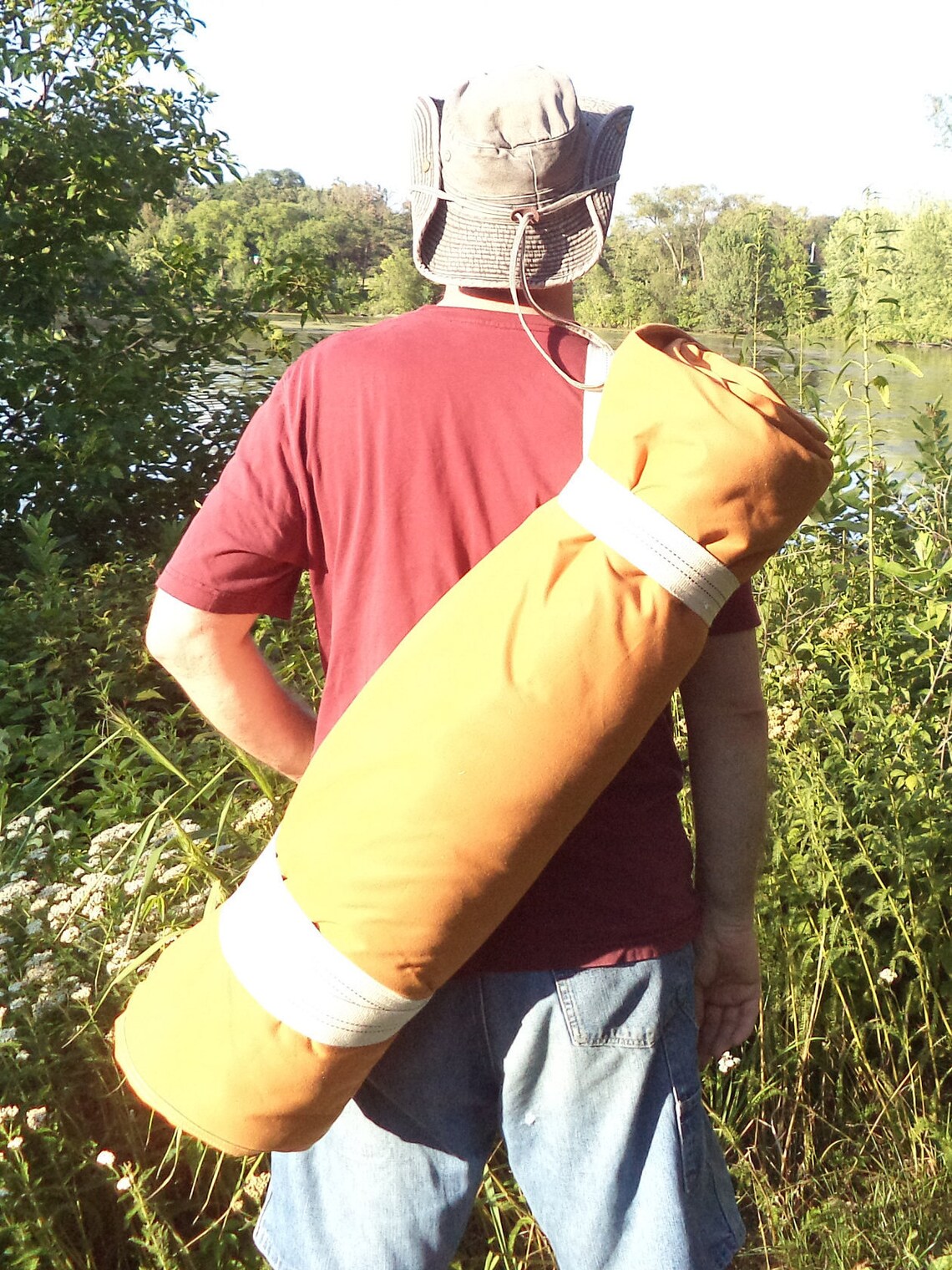 COWBOY BEDROLL Canvas Sleeping Bag Tent Wall Ground Liner Etsy