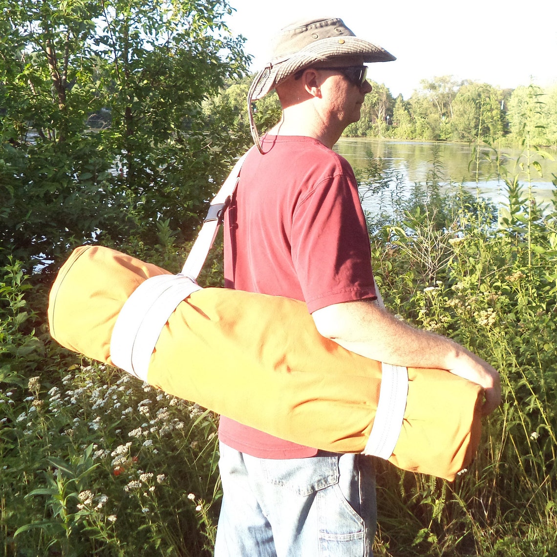 COWBOY BEDROLL Canvas Sleeping Bag Tent Wall Ground Liner Etsy