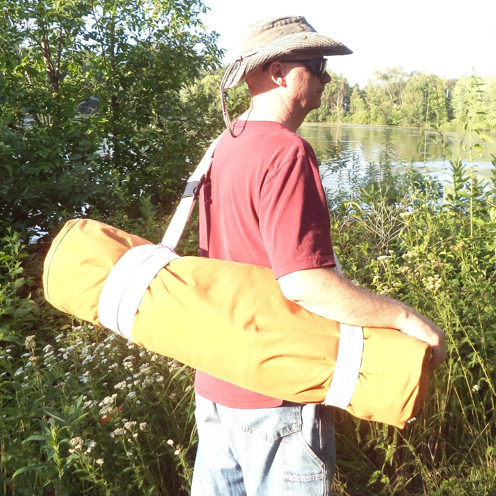 COWBOY BEDROLL Canvas Sleeping Bag Tent Wall Ground Liner Etsy