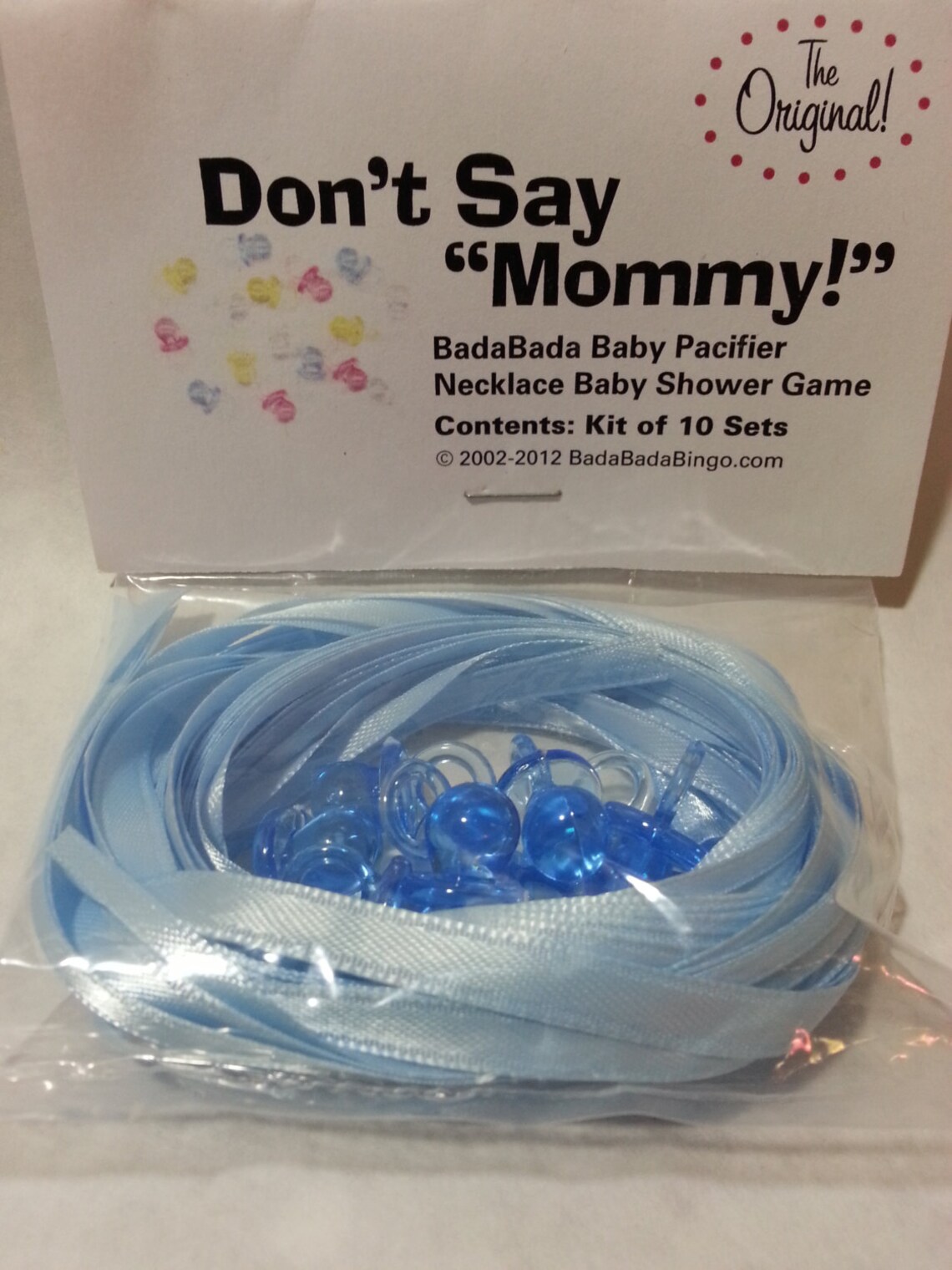 The Original Pacifier Necklace Baby Shower Game Set of 20 Etsy