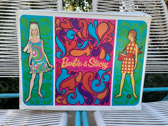 1967 Barbie & Stacey Double Doll Case Vintage - Etsy