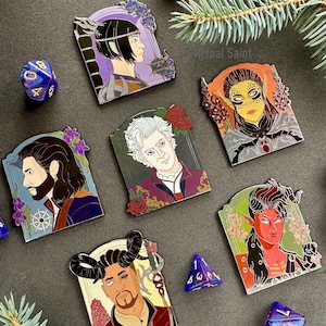 Baldur’s Gate 3 Hard Enamel Pins