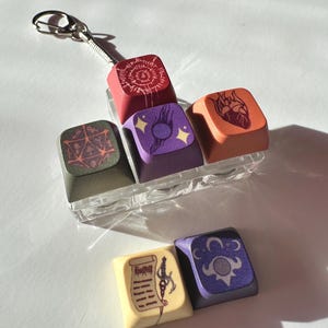 Baldur's Gate 3 RGB Cap Keychain