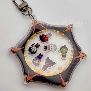 Baldur&#39;s Gate 3 Shaker Acrylic Keychain