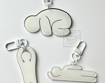 Meccha Chameleon Keychains