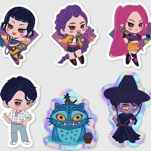 Kpop Demon Hunters Vinyl Sticker
