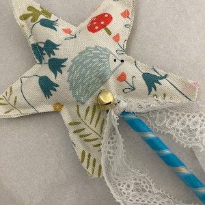 Zauberhafter Zauberstab, Geburtstagsstab, magischer Spielstab, Kinderankleide, Mädchengeschenk, Geburtstagsgeschenk