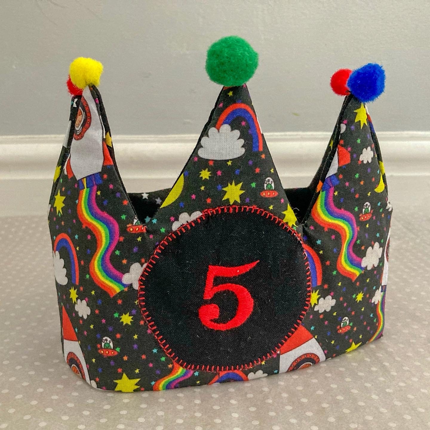 Birthday Crown 1st Birthday Crown Fabric Crown Etsy UK