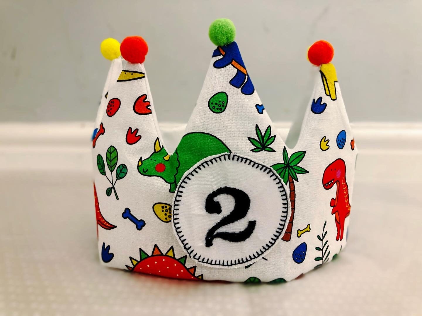 Bonnet D'anniversaire Réglable 1 à 5 Ans - Chiffres Velcro Interchangeables - Cadeau Fête Enfant Garçon Fille