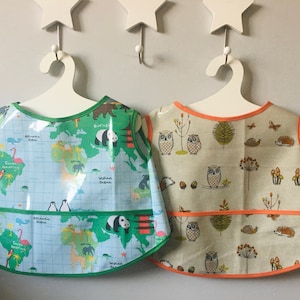 Kids Art Apron, Wipe Clean Apron, Kids Artist Smock