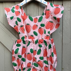 Toddler Strawberry Romper